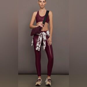 Carbon38 Takara Shine Action Bra & Legging High Rise 7/8 Length Fig XS/S $206